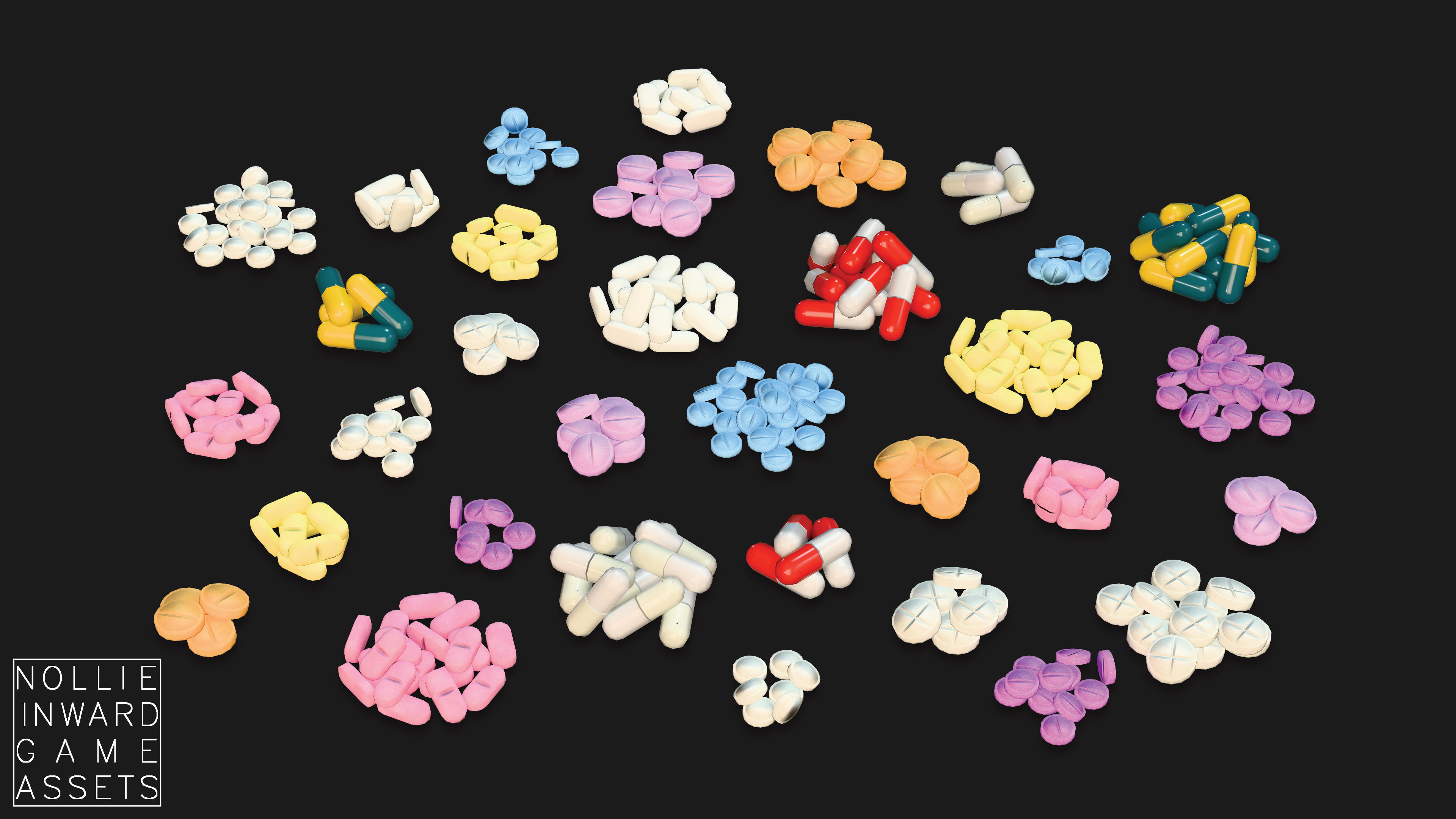 Medicine Pack - Game Ready Drawcall Optimized Low-poly 3D model_51