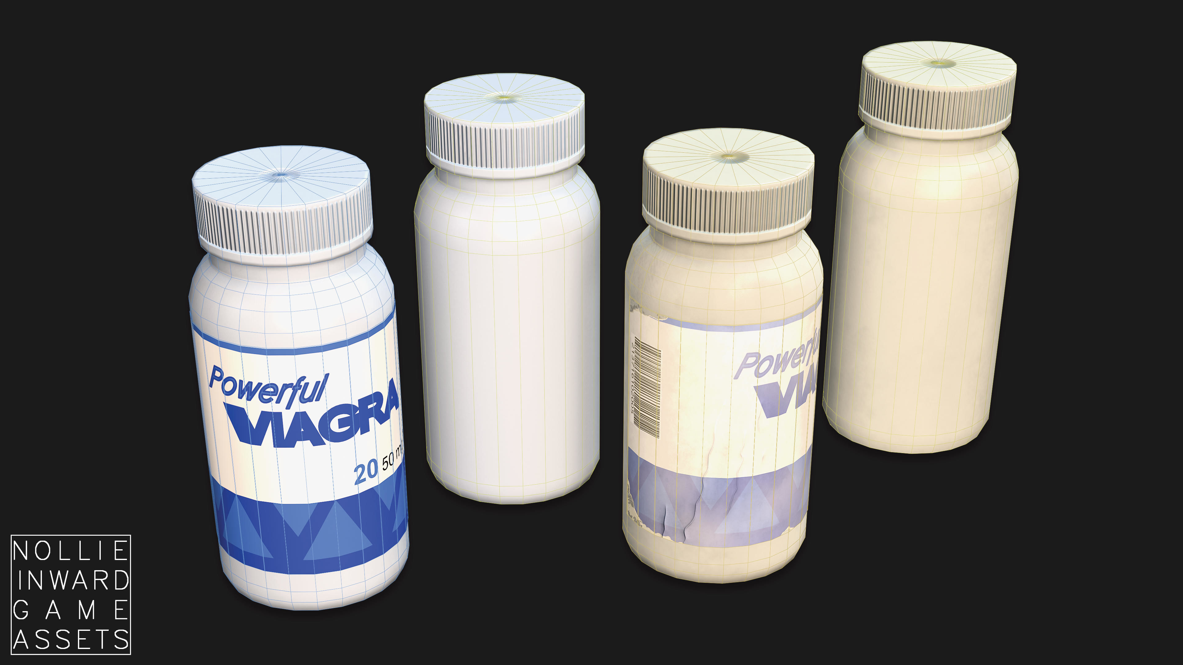 Medicine Pack - Game Ready Drawcall Optimized Low-poly 3D model_32
