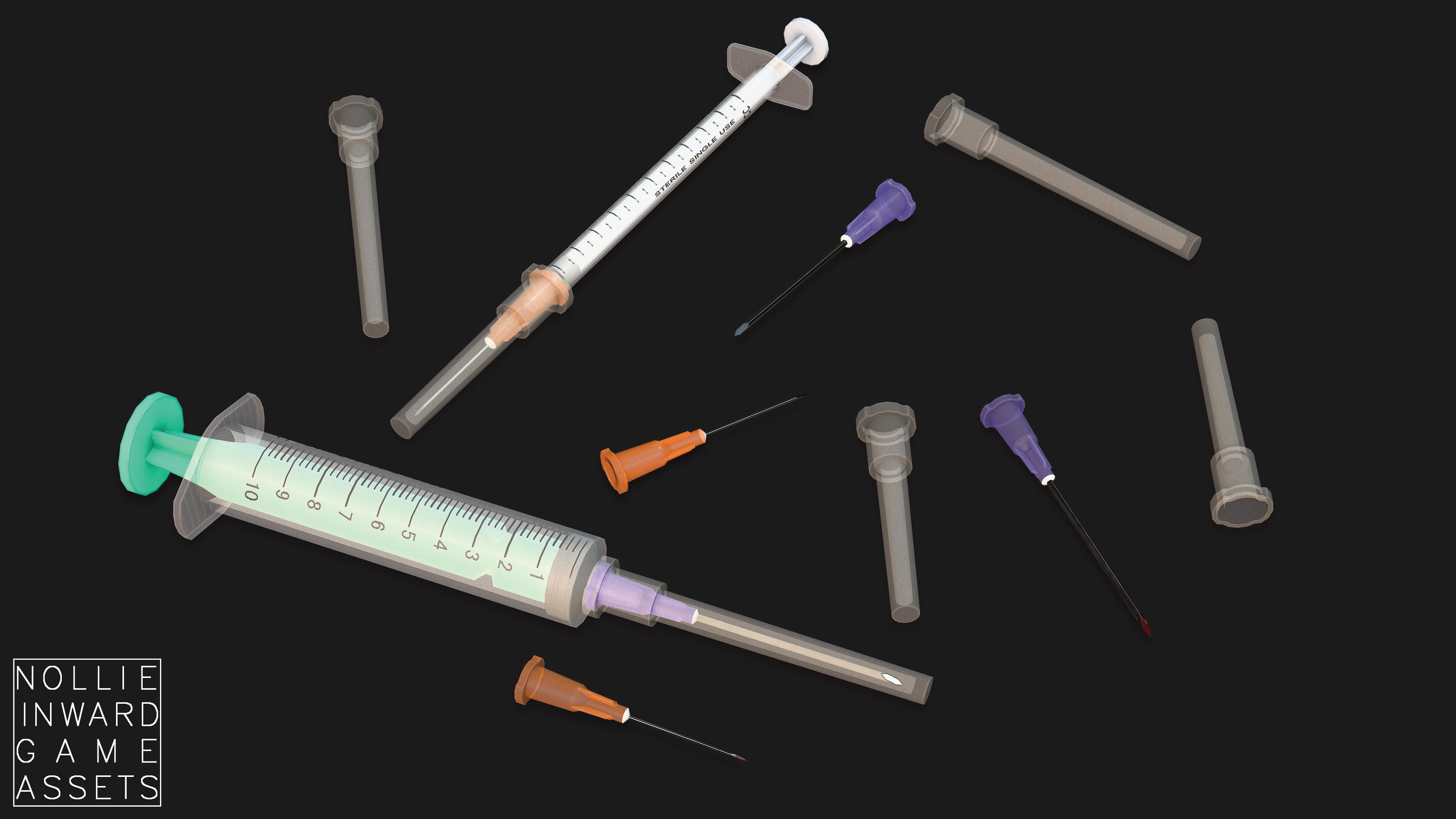 Medicine Pack - Game Ready Drawcall Optimized Low-poly 3D model_41