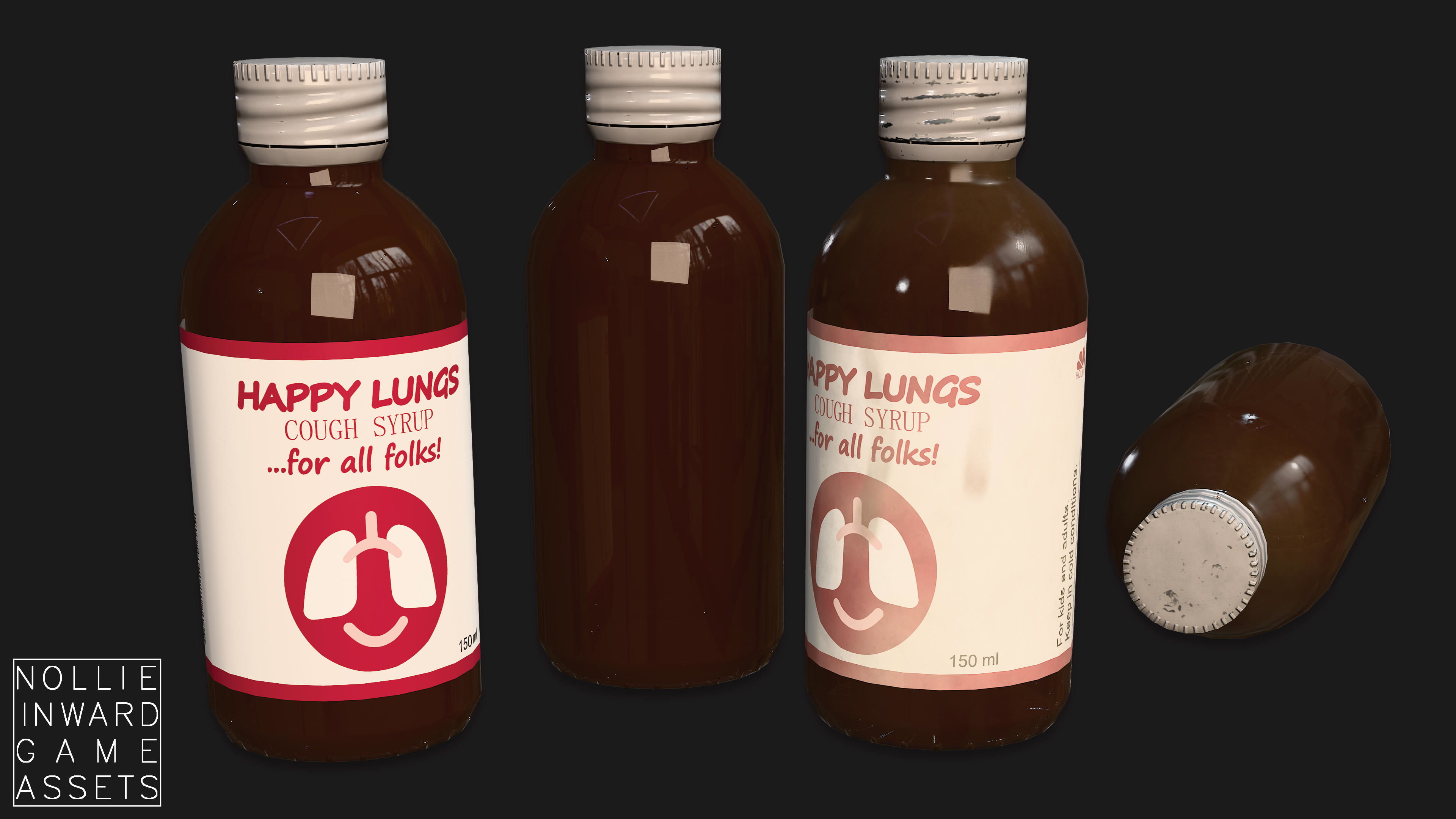 Medicine Pack - Game Ready Drawcall Optimized Low-poly 3D model_35