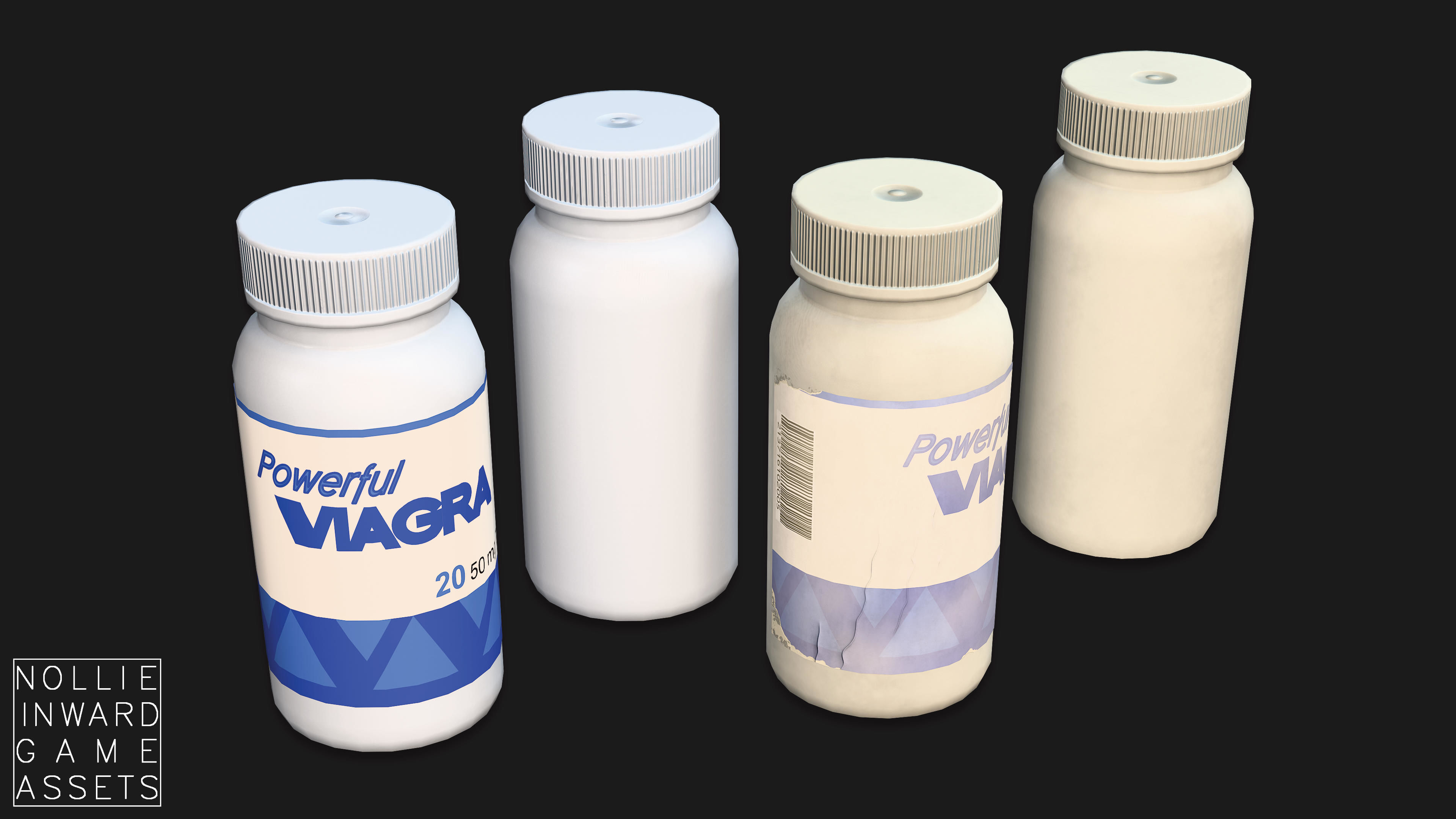 Medicine Pack - Game Ready Drawcall Optimized Low-poly 3D model_31