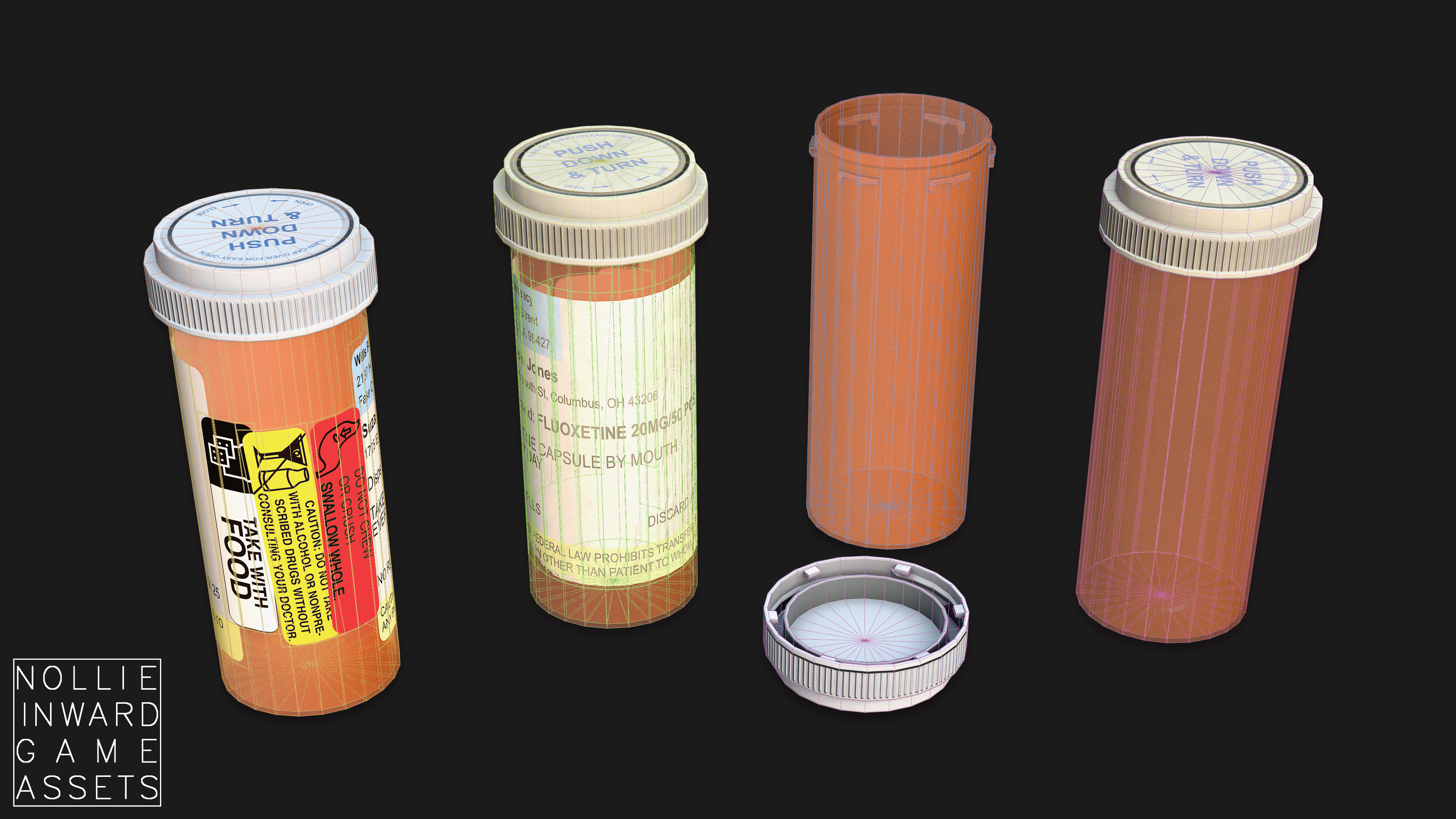 Medicine Pack - Game Ready Drawcall Optimized Low-poly 3D model_24
