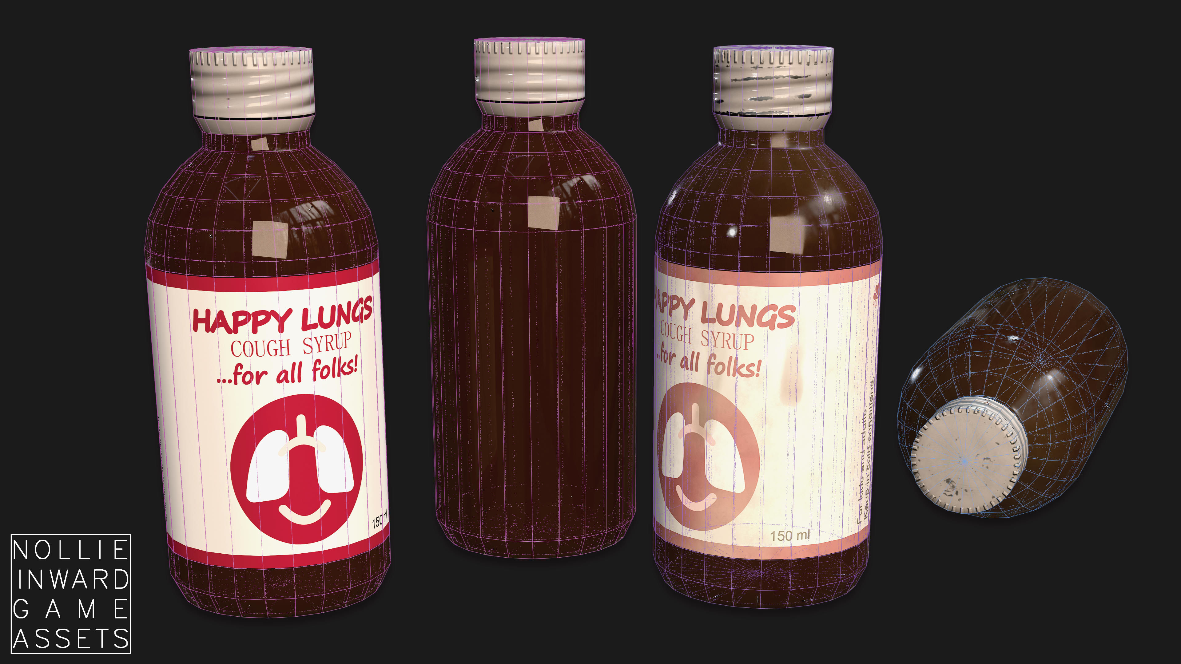 Medicine Pack - Game Ready Drawcall Optimized Low-poly 3D model_36