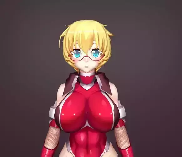 mari cyber 3D model