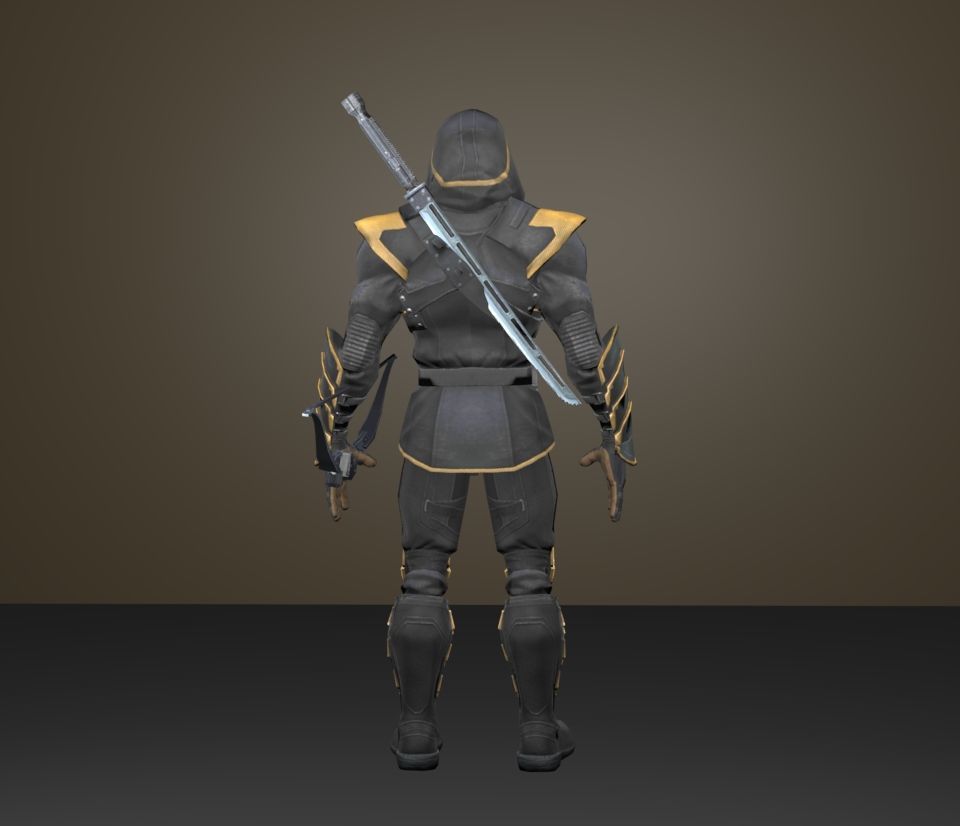 ronin 3D model_4