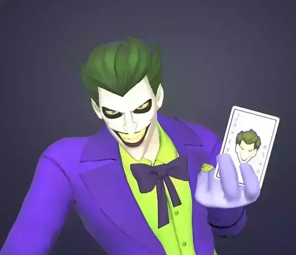 the joker 3D model