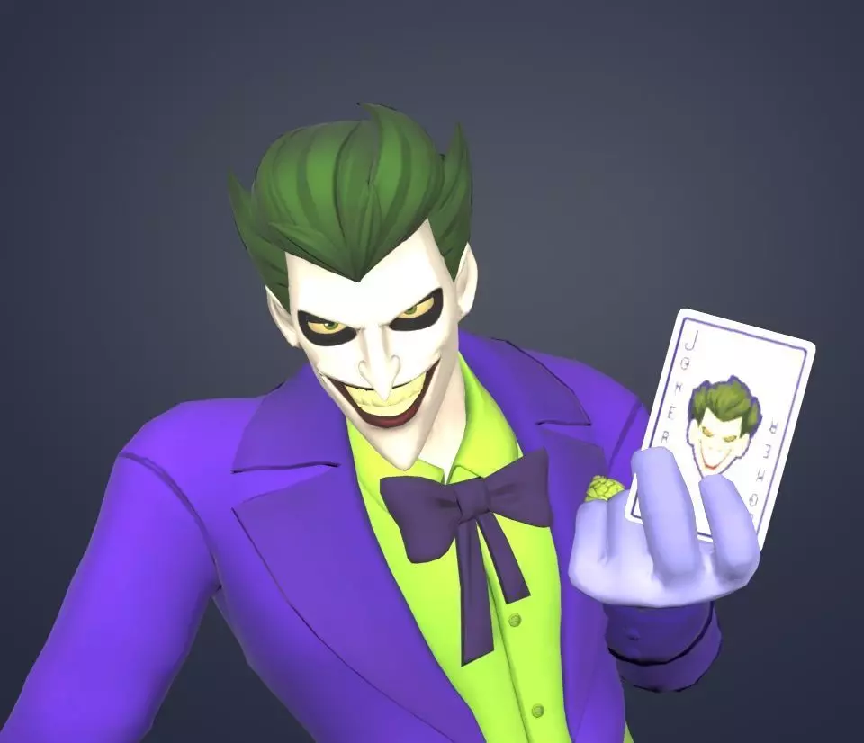 the joker 3D model_0