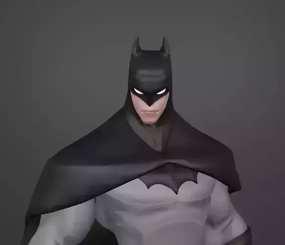 batman dc 3D model