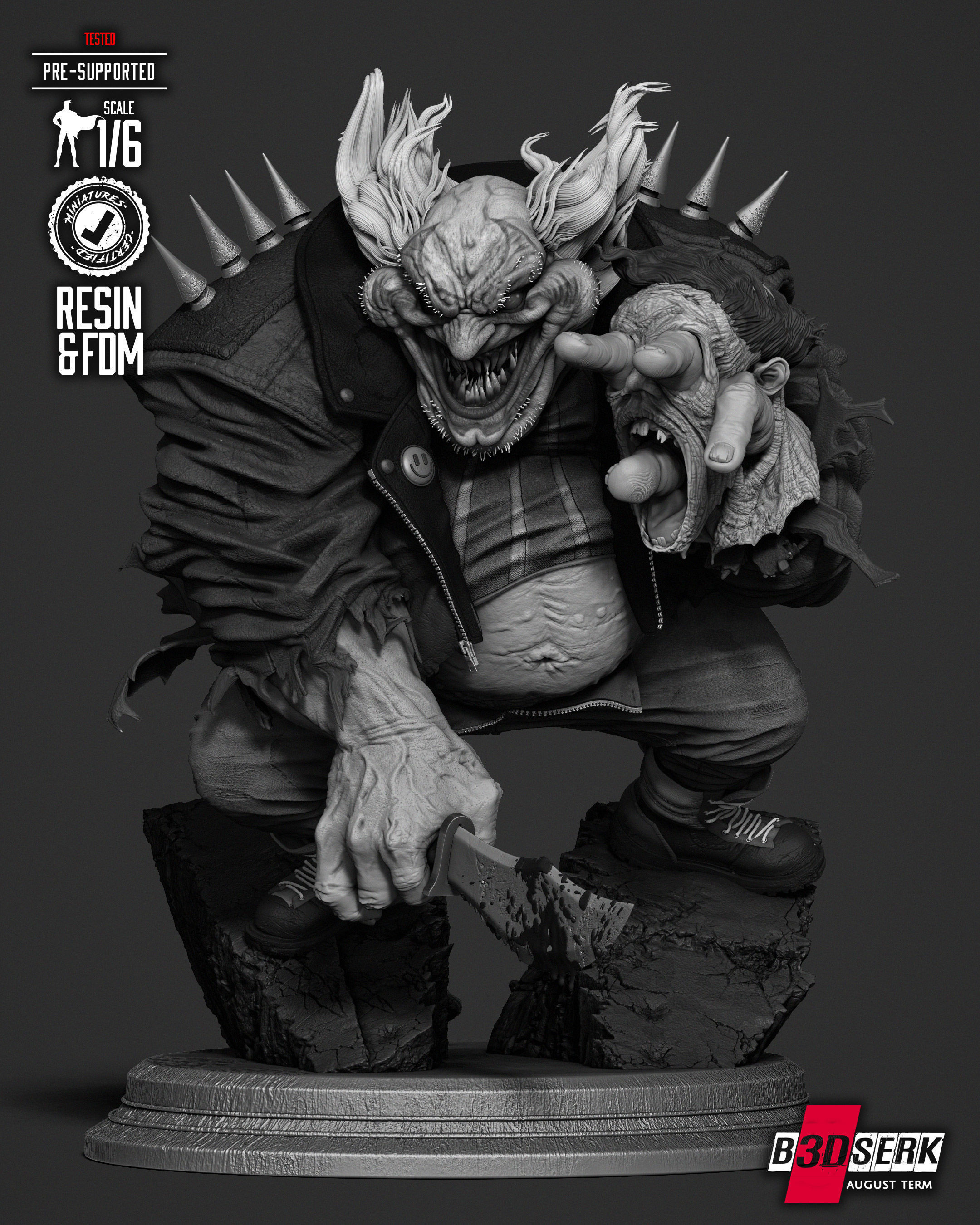 B3DSERK Violator Sculpture 3D print model_21