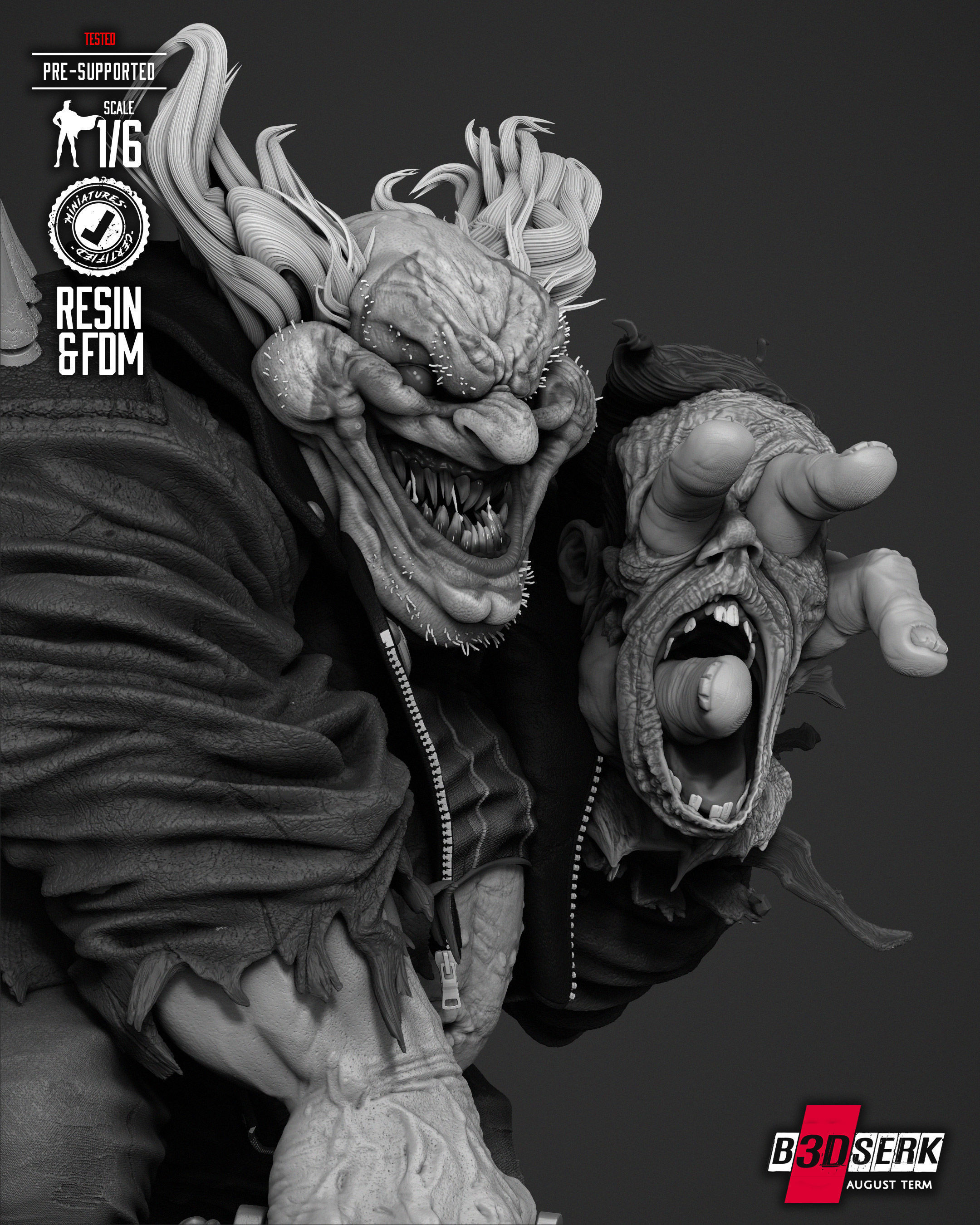 B3DSERK Violator Sculpture 3D print model_39