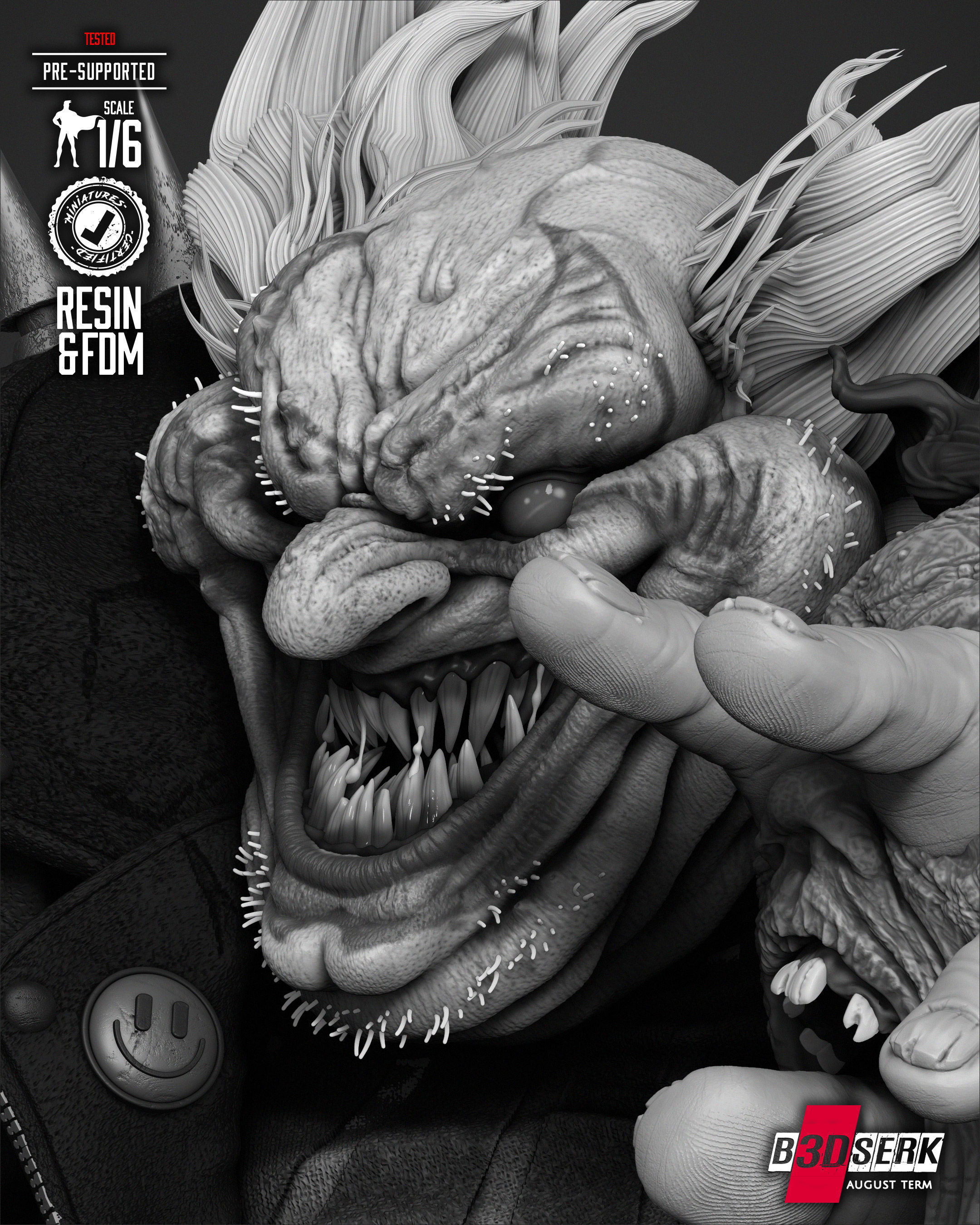 B3DSERK Violator Sculpture 3D print model_32