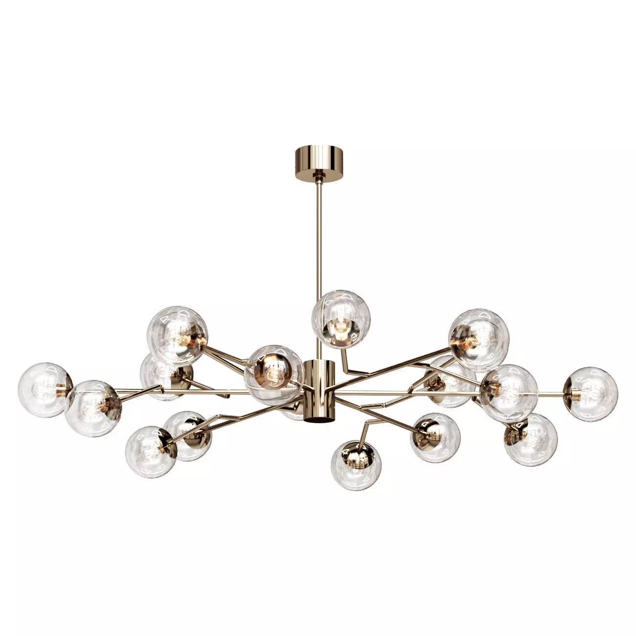 DALLAS MEDIUM CHANDELIER 89981 3D model_0