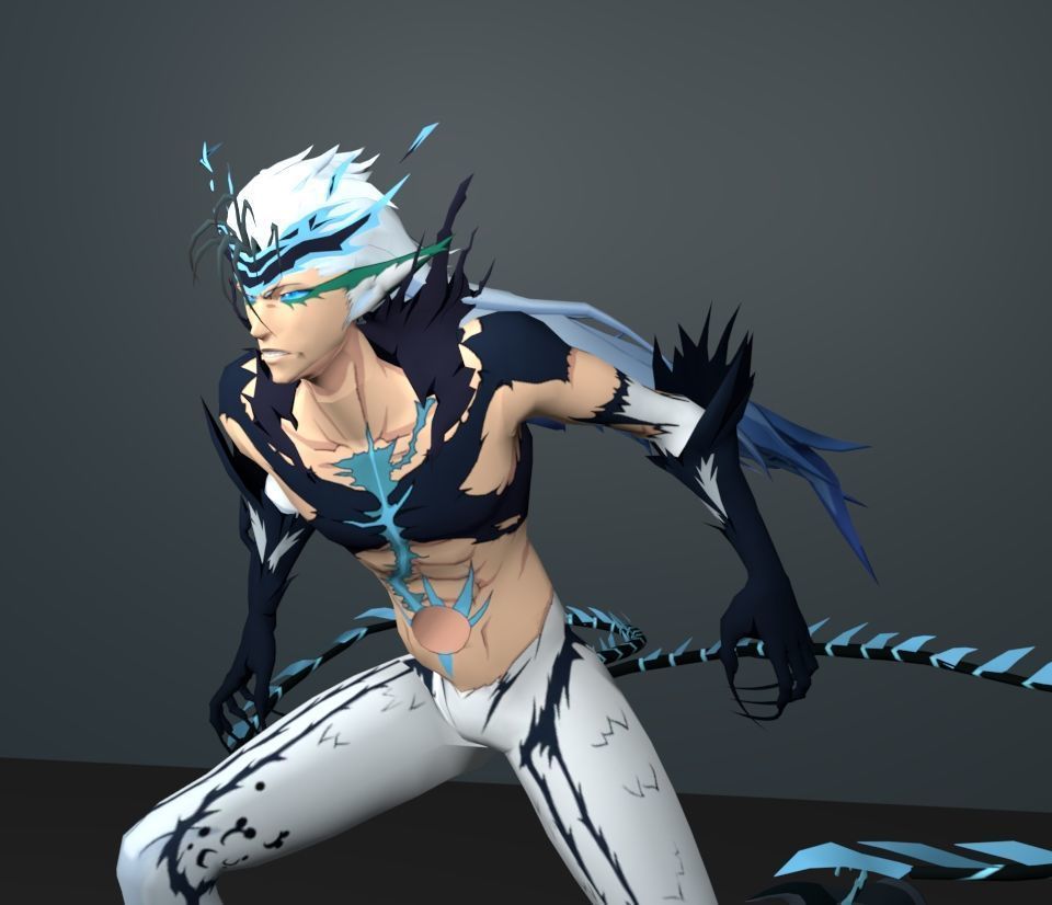 grimmjow 3D model_2