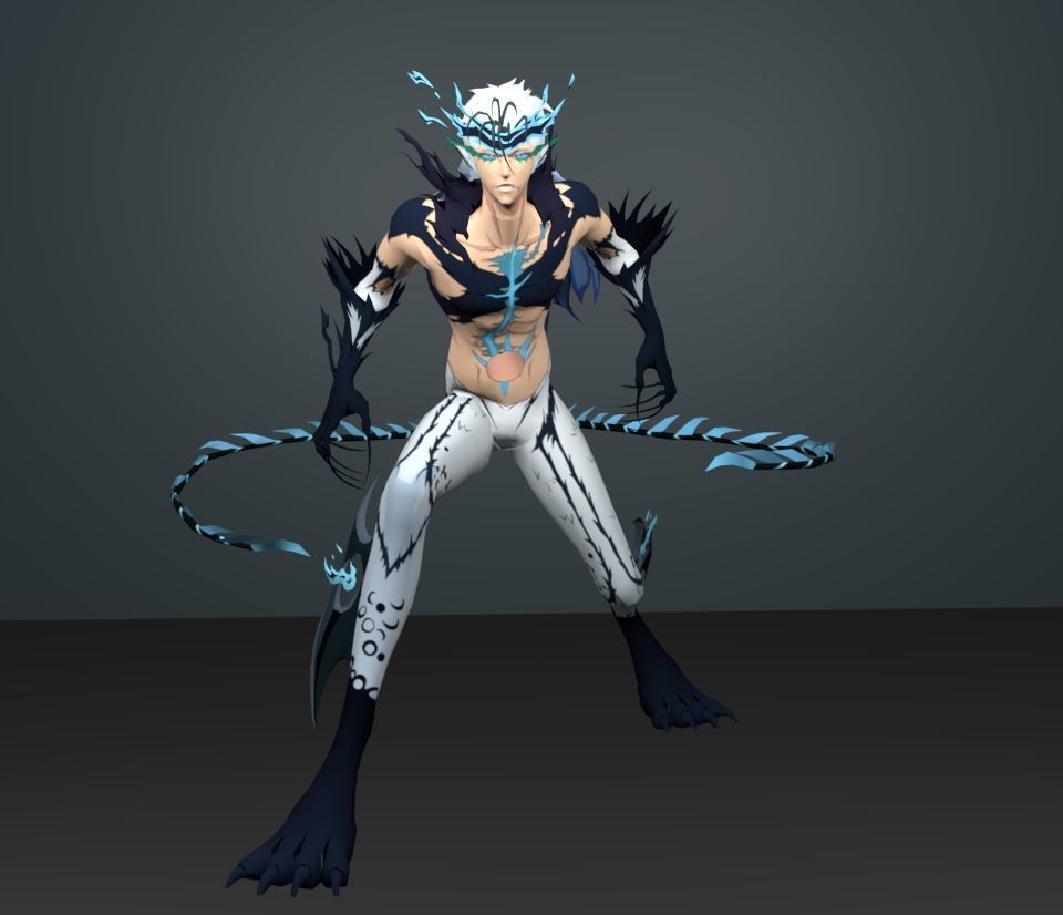 grimmjow 3D model_1