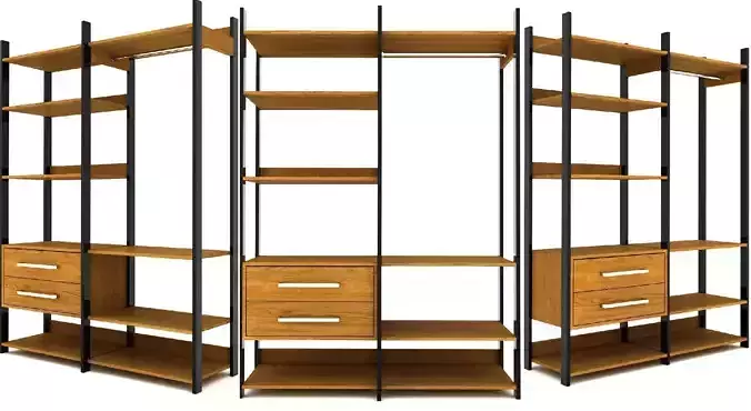 BRASS FRAME CABINET 2