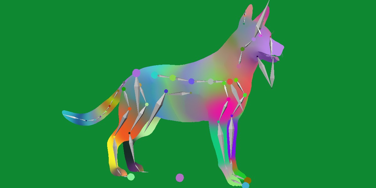 Shiloh Shepherd Dog Low-poly 3D model_28