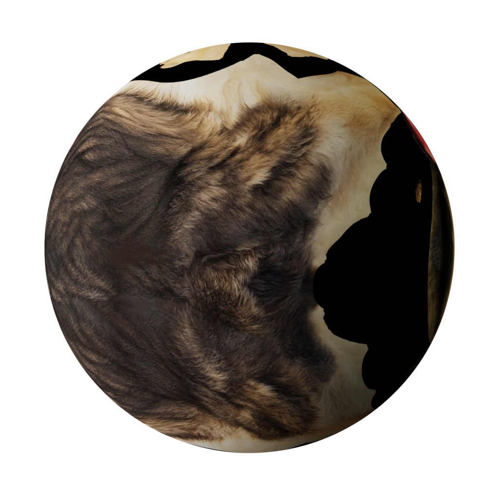 Shiloh Shepherd Dog Low-poly 3D model_35