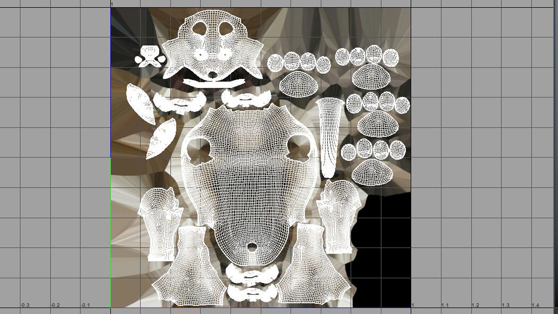 GrayWolf 3D model_13