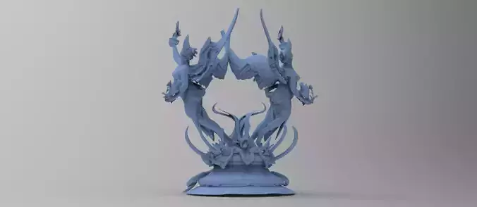 Halloween Dantes ivy stand 2 3D model