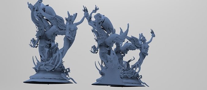 Halloween Dantes ivy stand collection part 1  3D model