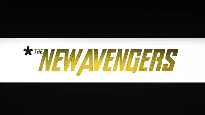 The New Avengers Lettering