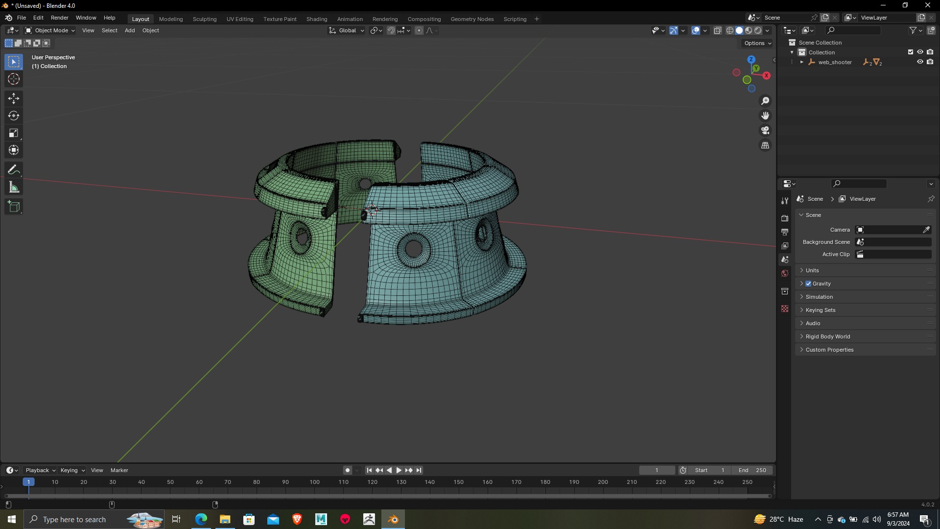 Spider Man web shooter 3D print model_6