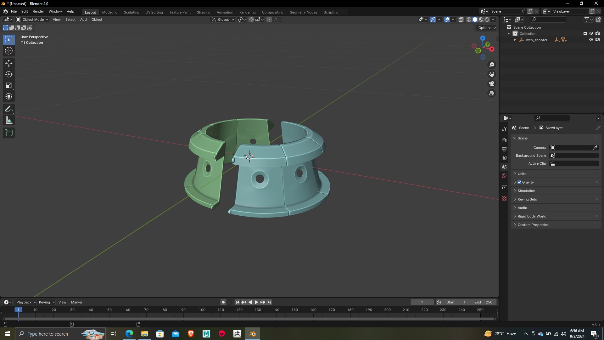 Spider Man web shooter 3D print model_5