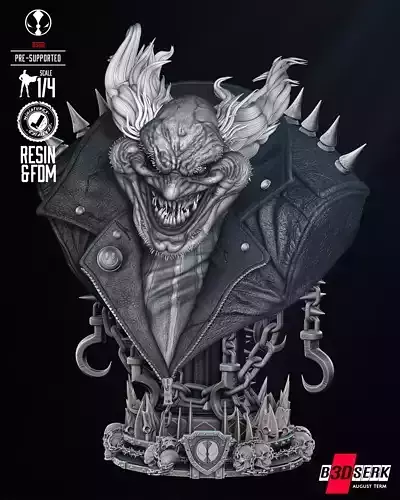 B3DSERK Violator Bust  3D print model