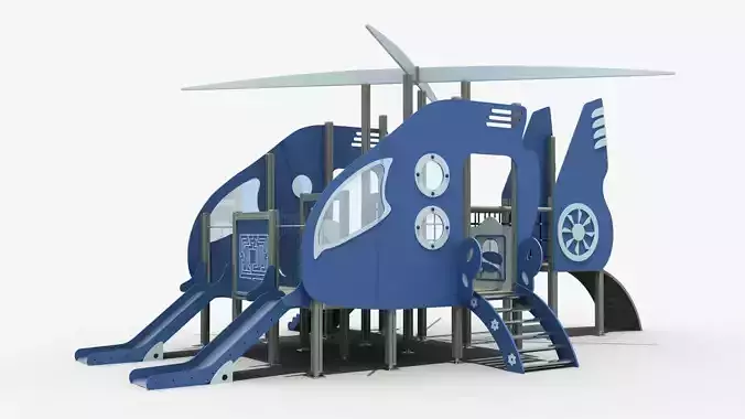 Aircraft themed amusement equipment