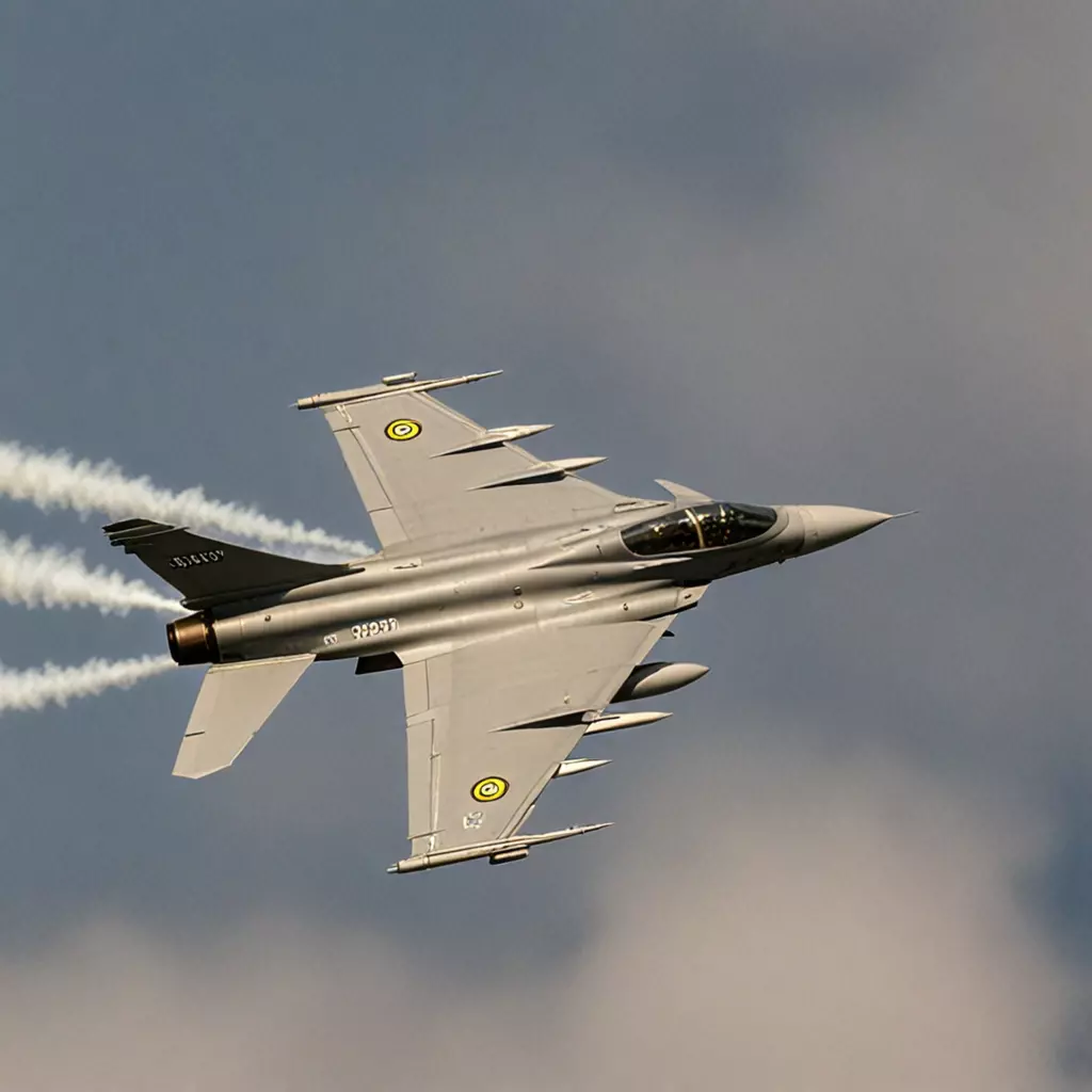 Saab JAS 39 Gripen  3D model_0