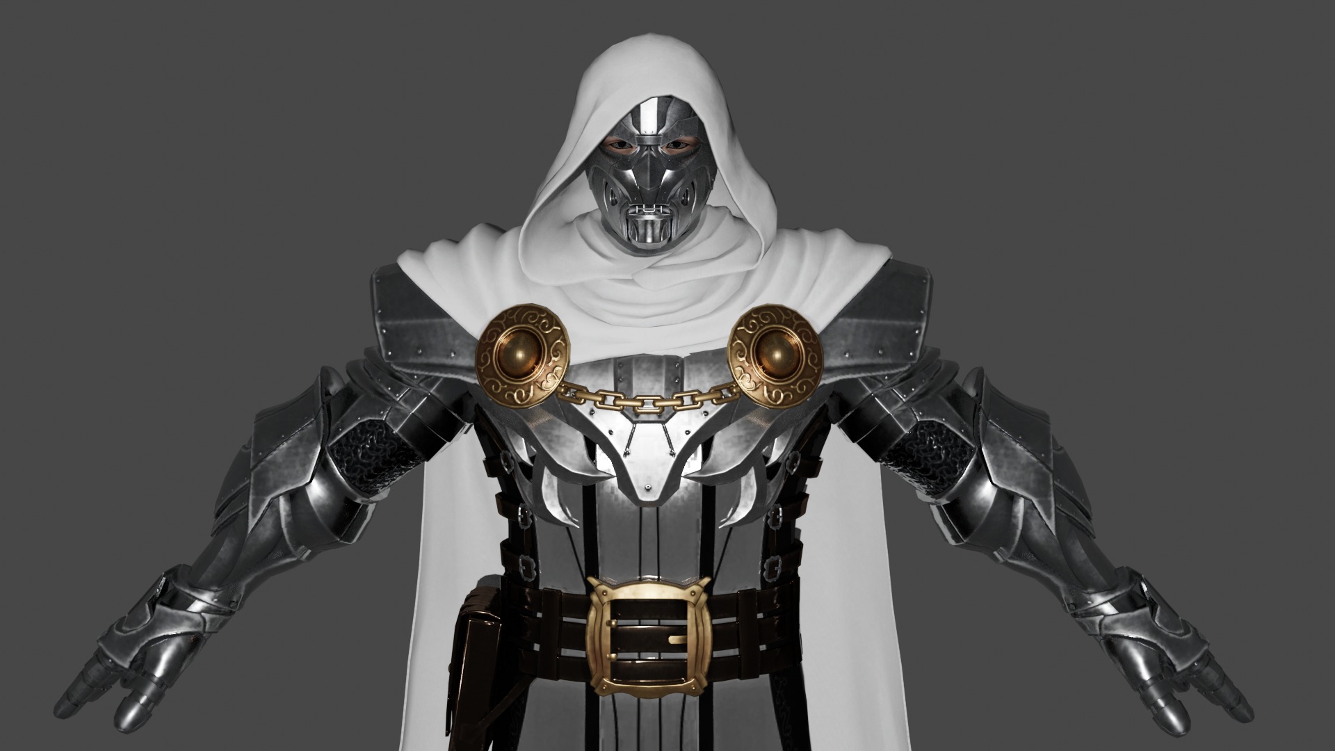  God Emperor Doom 3D model_1