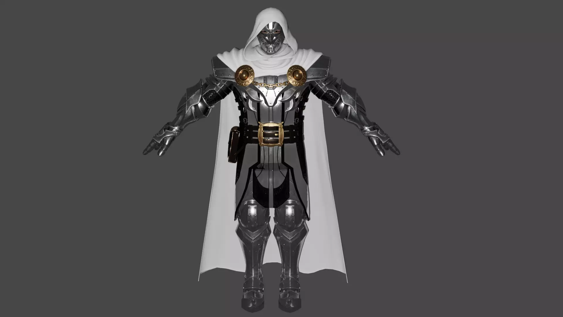  God Emperor Doom 3D model_0