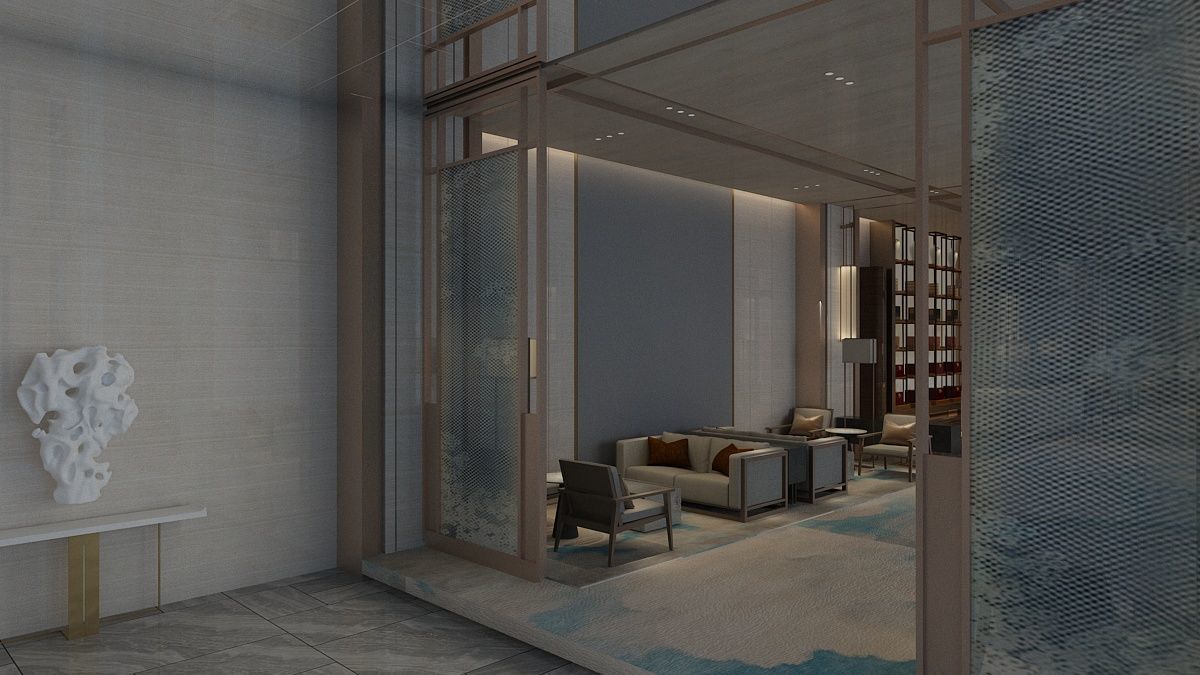 The Hotel Lobby 15 3D model_10