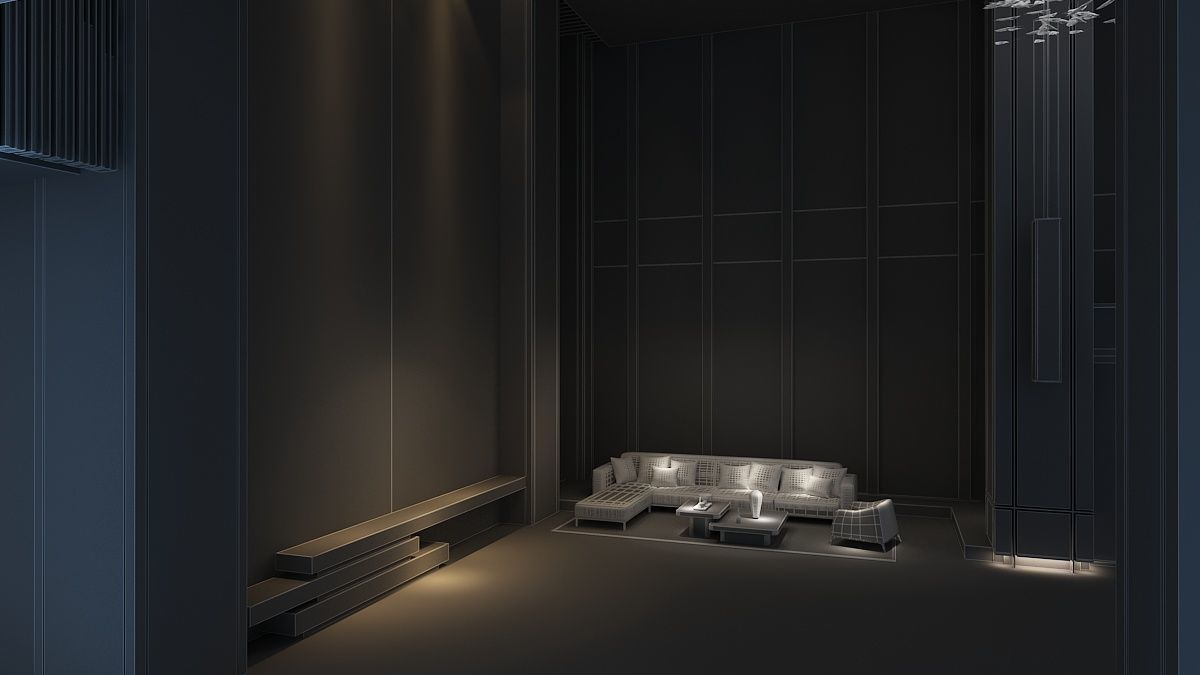 The Hotel Lobby 15 3D model_13