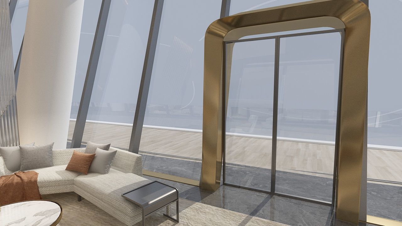The Hotel Lobby 5 3D model_12