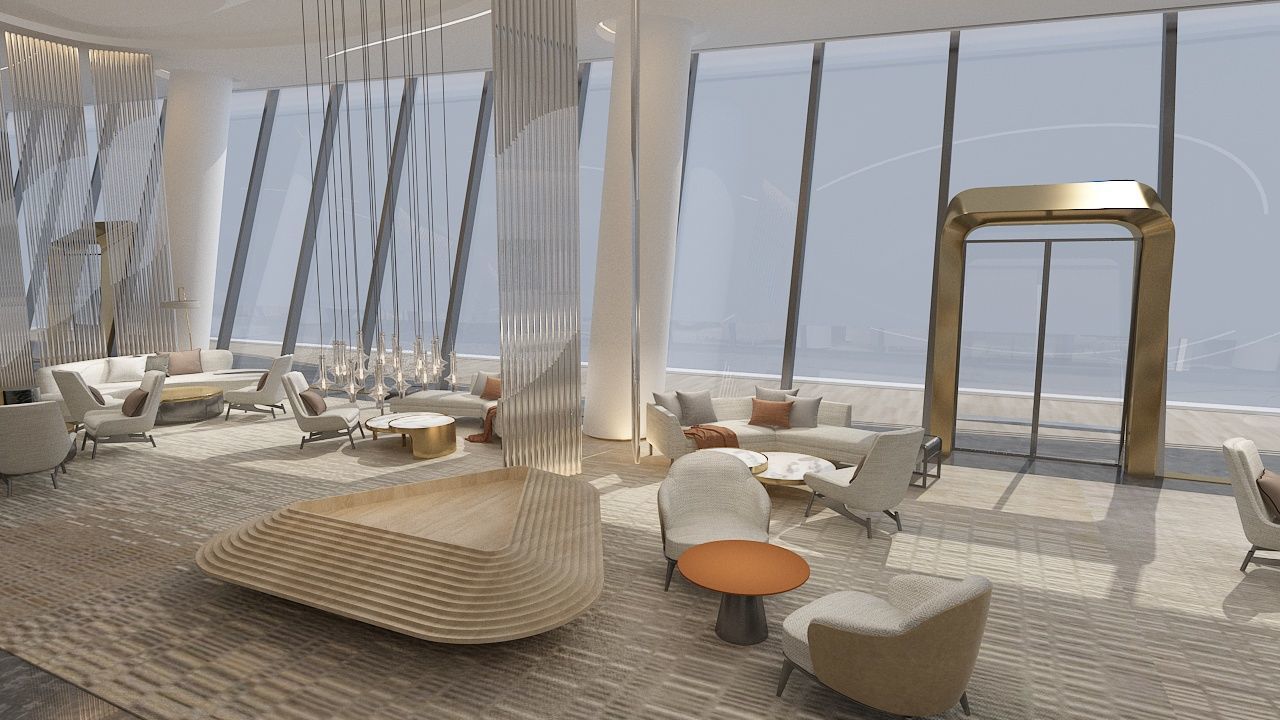 The Hotel Lobby 5 3D model_6