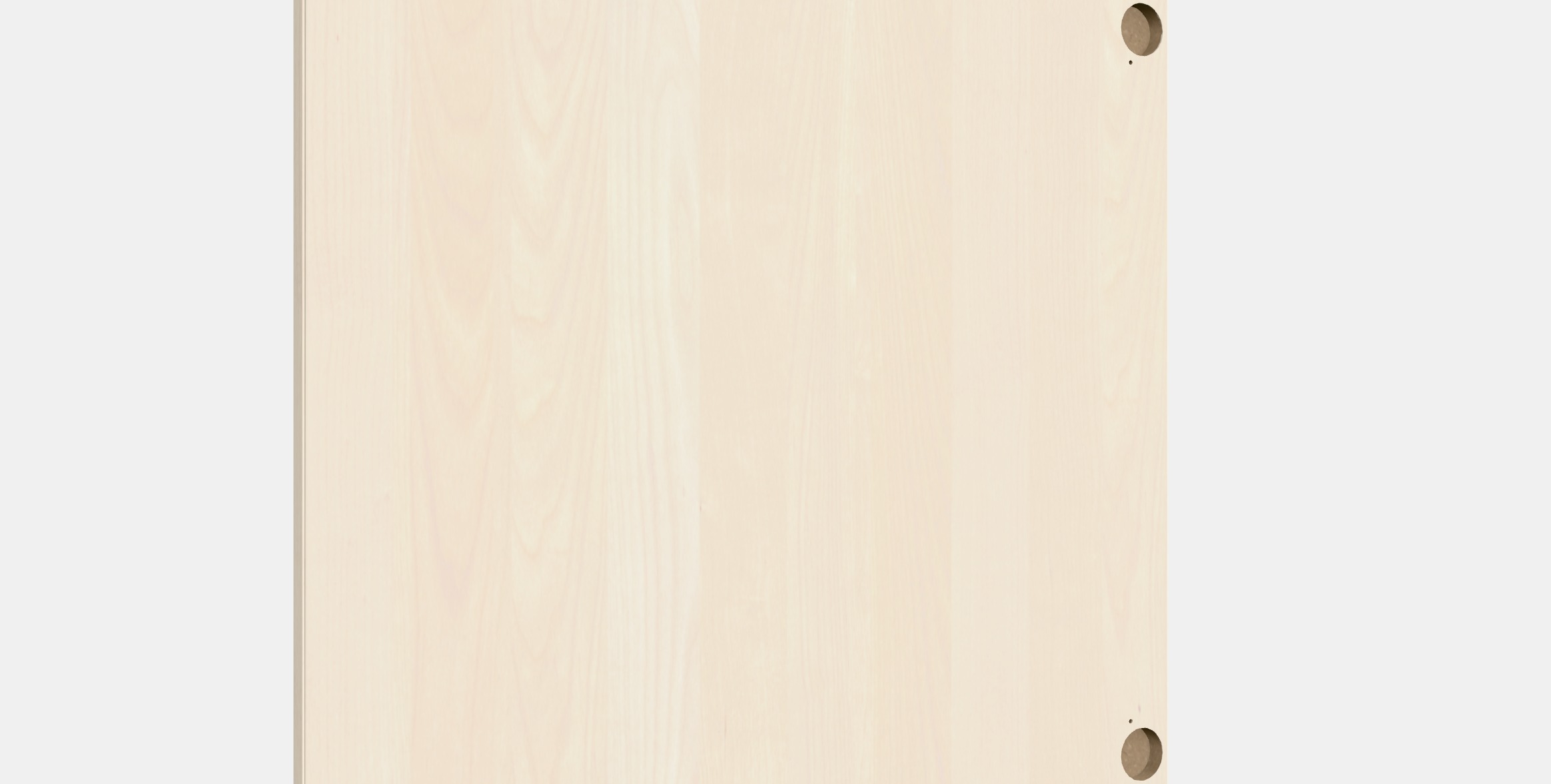 BJORKOVIKEN Door Low-poly 3D model_7