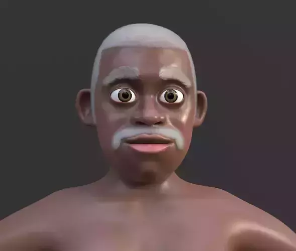 OLD AFRICAN MAN 