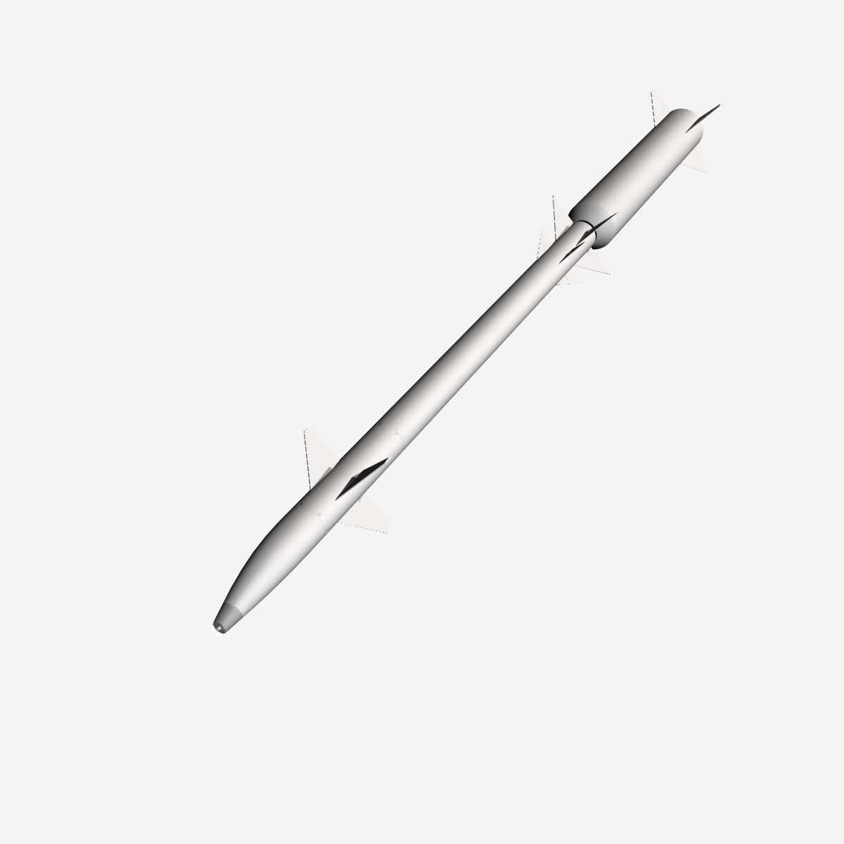 Stunner Missile 3D model_6
