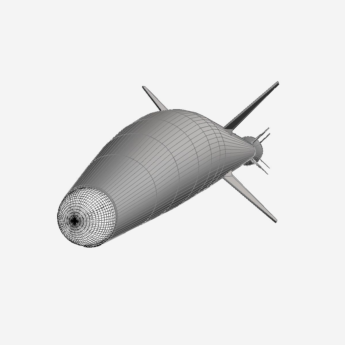 Stunner Missile 3D model_12