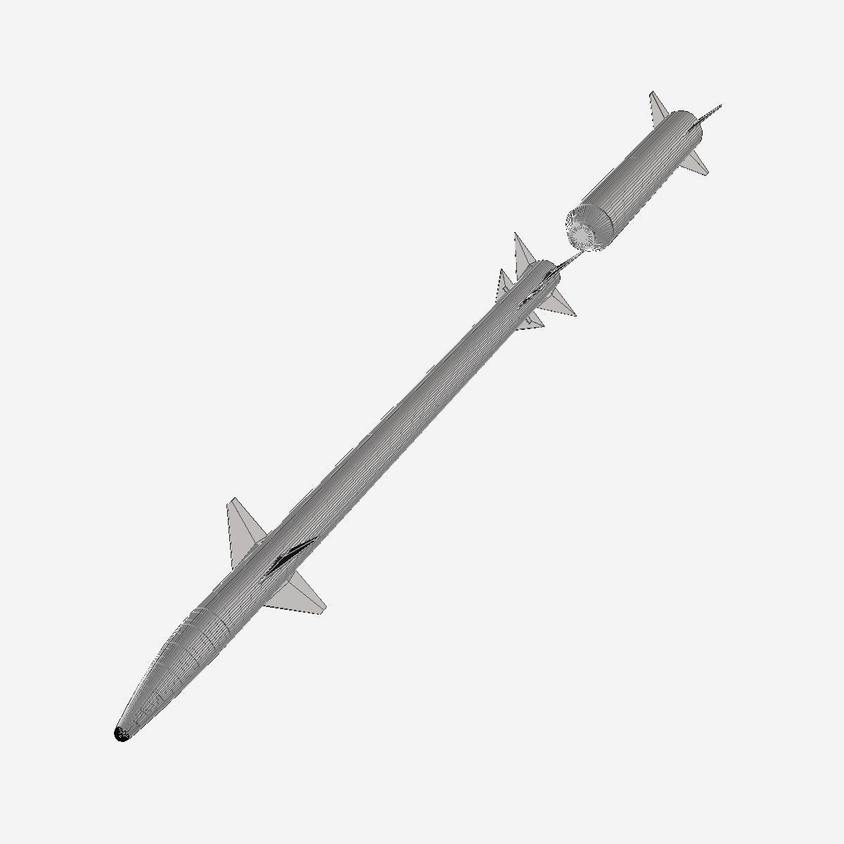 Stunner Missile 3D model_11