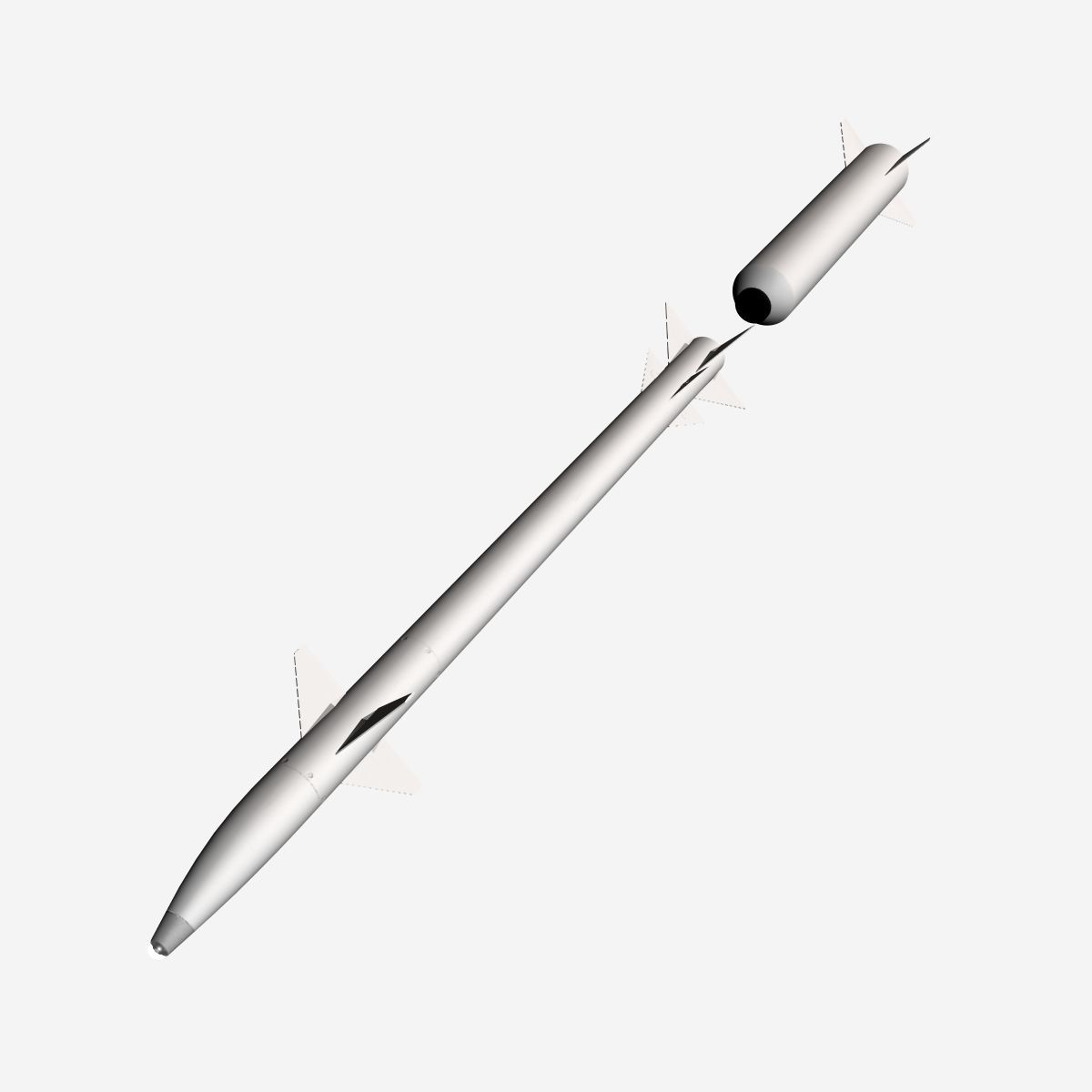 Stunner Missile 3D model_3