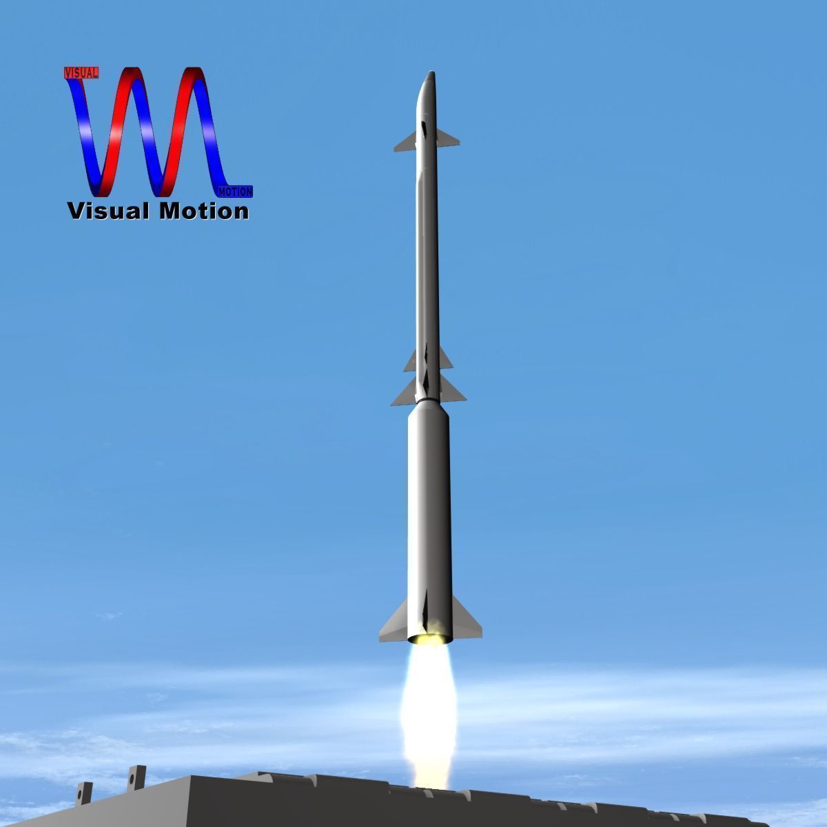 Stunner Missile 3D model_2