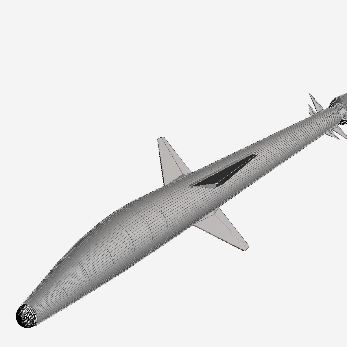 Stunner Missile 3D model_14