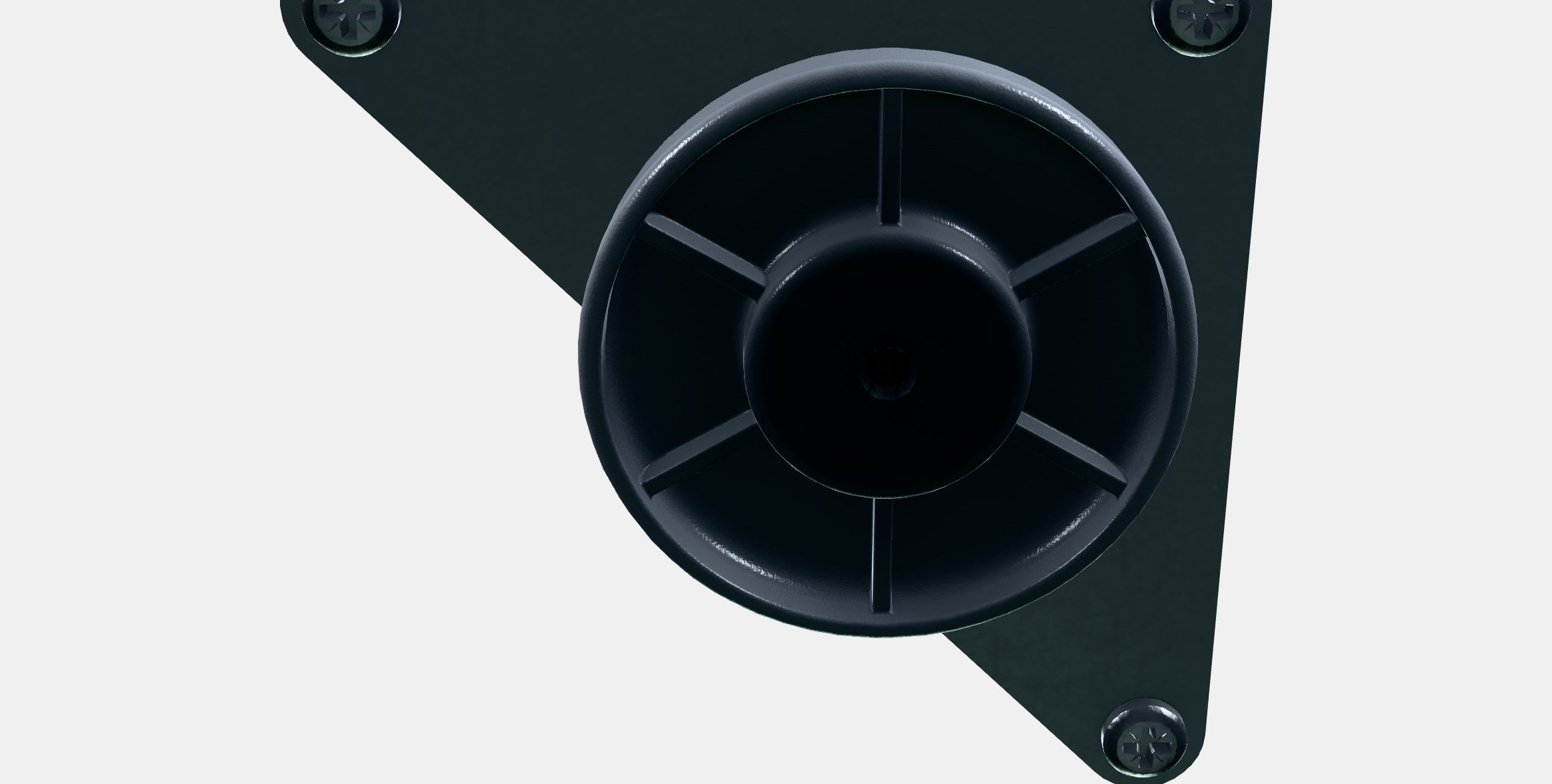 EKET Foot adjustable Low-poly 3D model_6