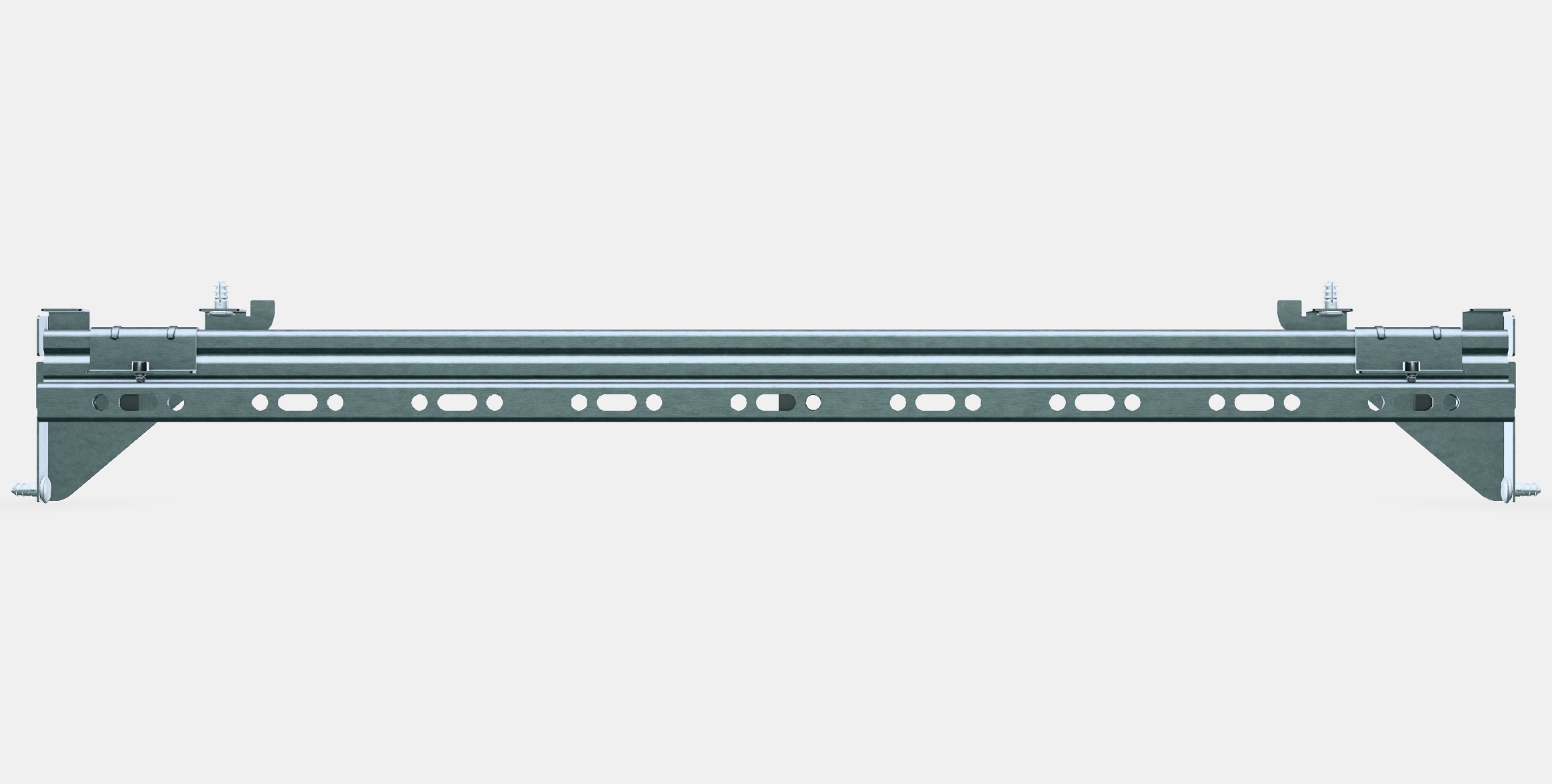 EKET Suspension rail 1 Low-poly 3D model_11