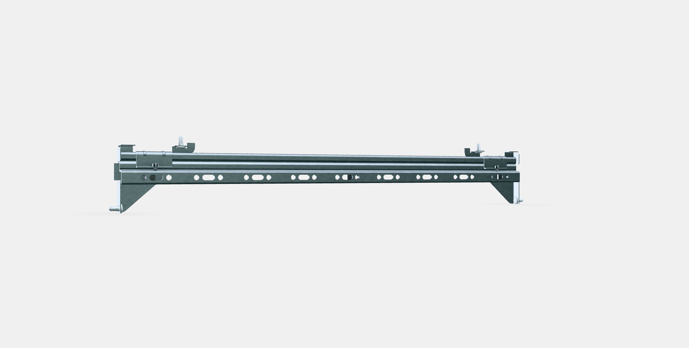 EKET Suspension rail 1 Low-poly 3D model_9