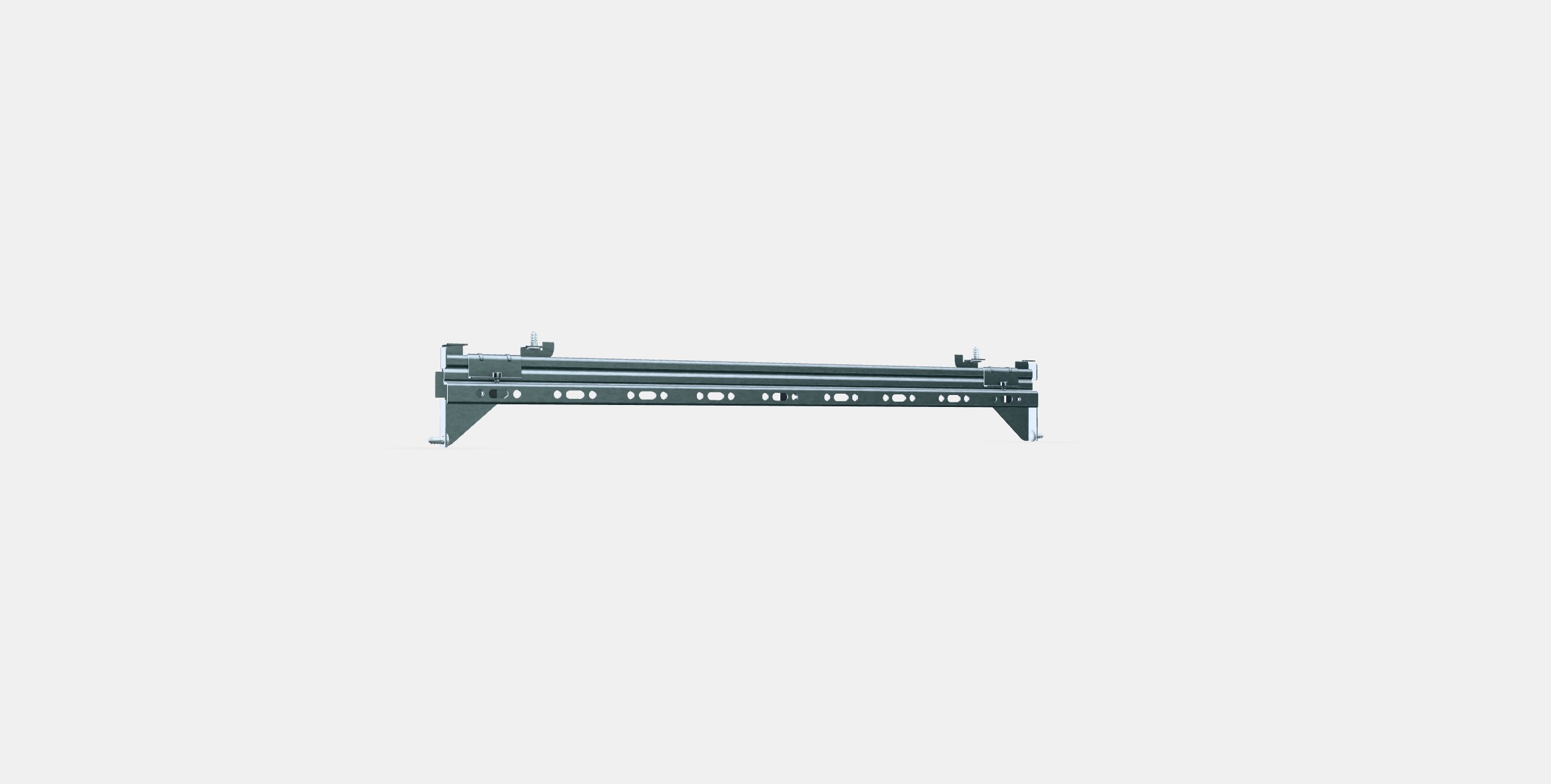 EKET Suspension rail 1 Low-poly 3D model_2