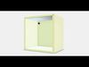 EKET Cabinet 24 Low-poly 3D model_1