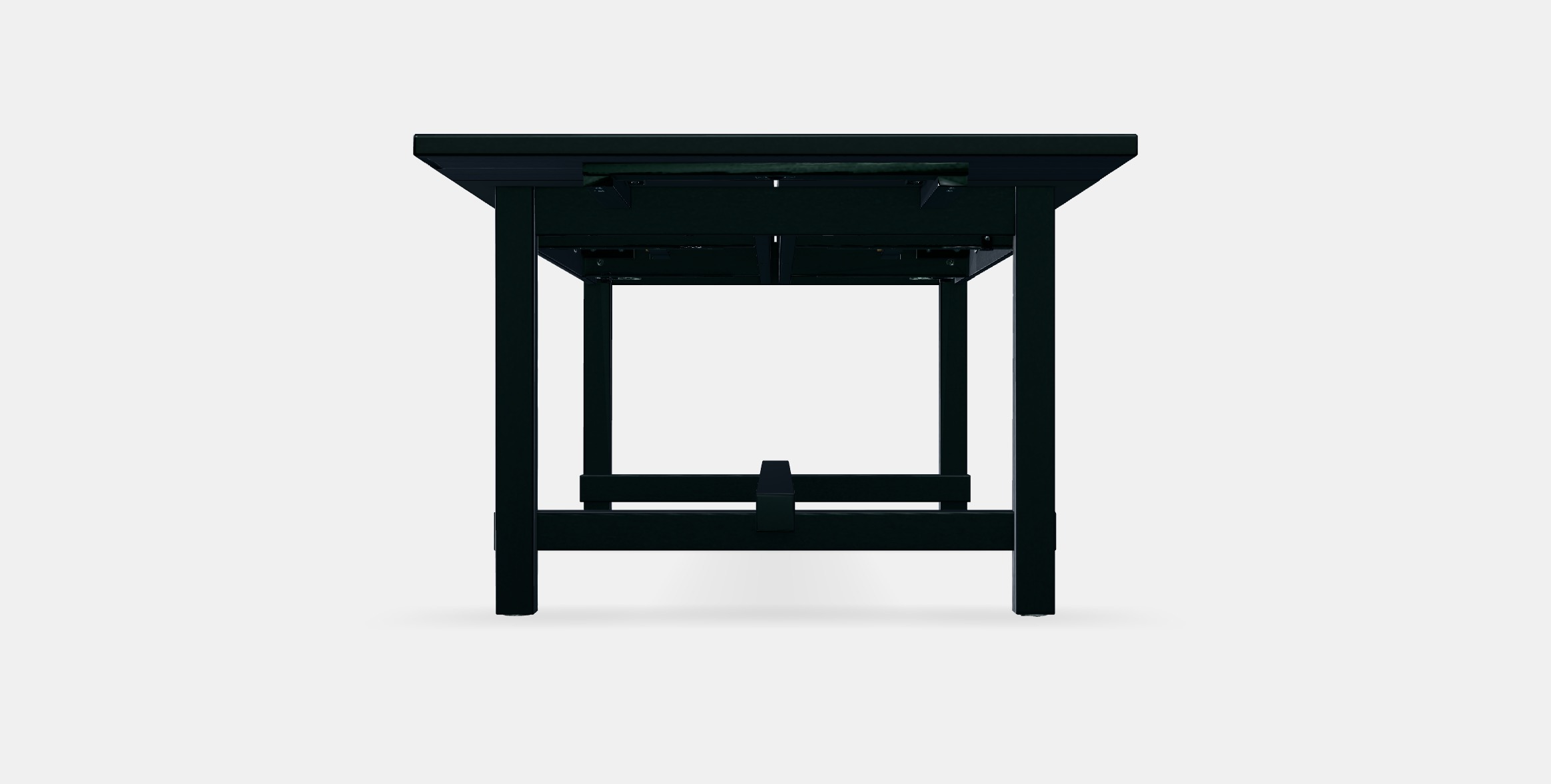 NORDVIKEN Extendable table 2 Low-poly 3D model_11